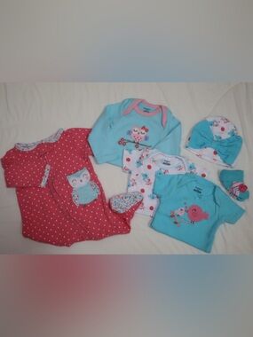 Carter's & Gerber baby onesies bundle